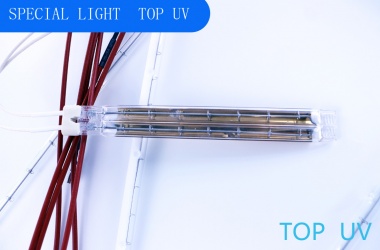 Sand blown infrared heating tube