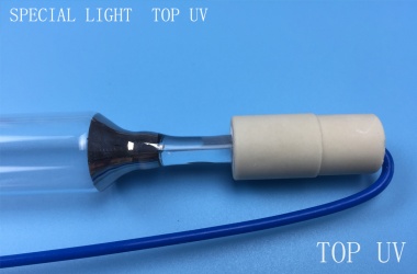 Spraying UV lamp in electroplating industry